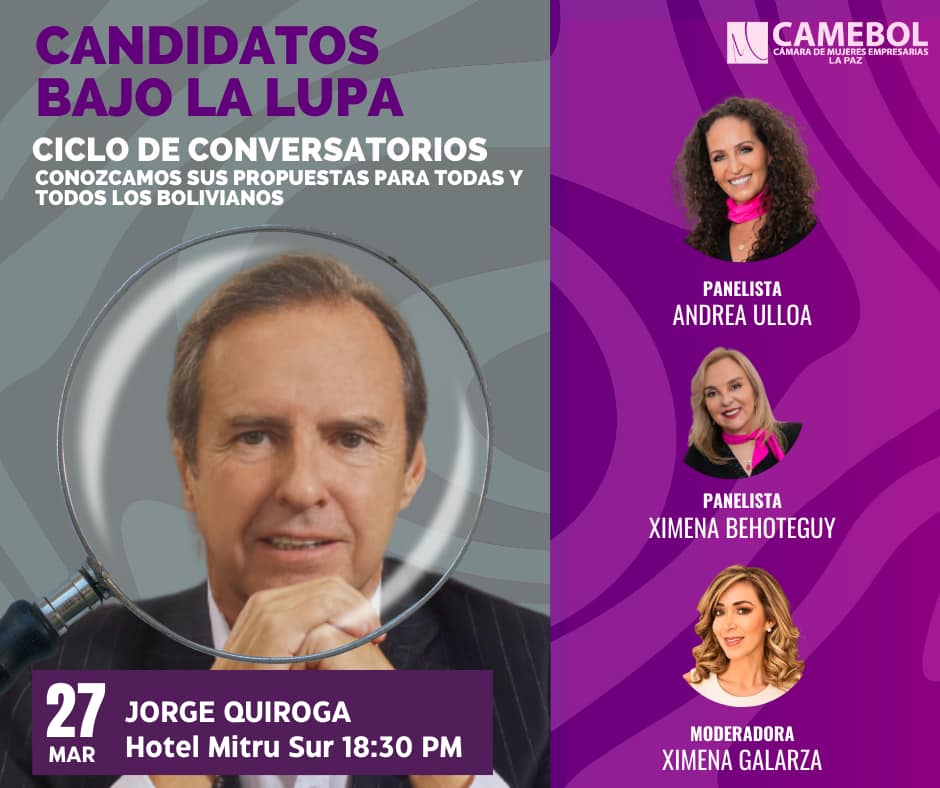 Candidatos bajo la lupa - Jorge Quiroga