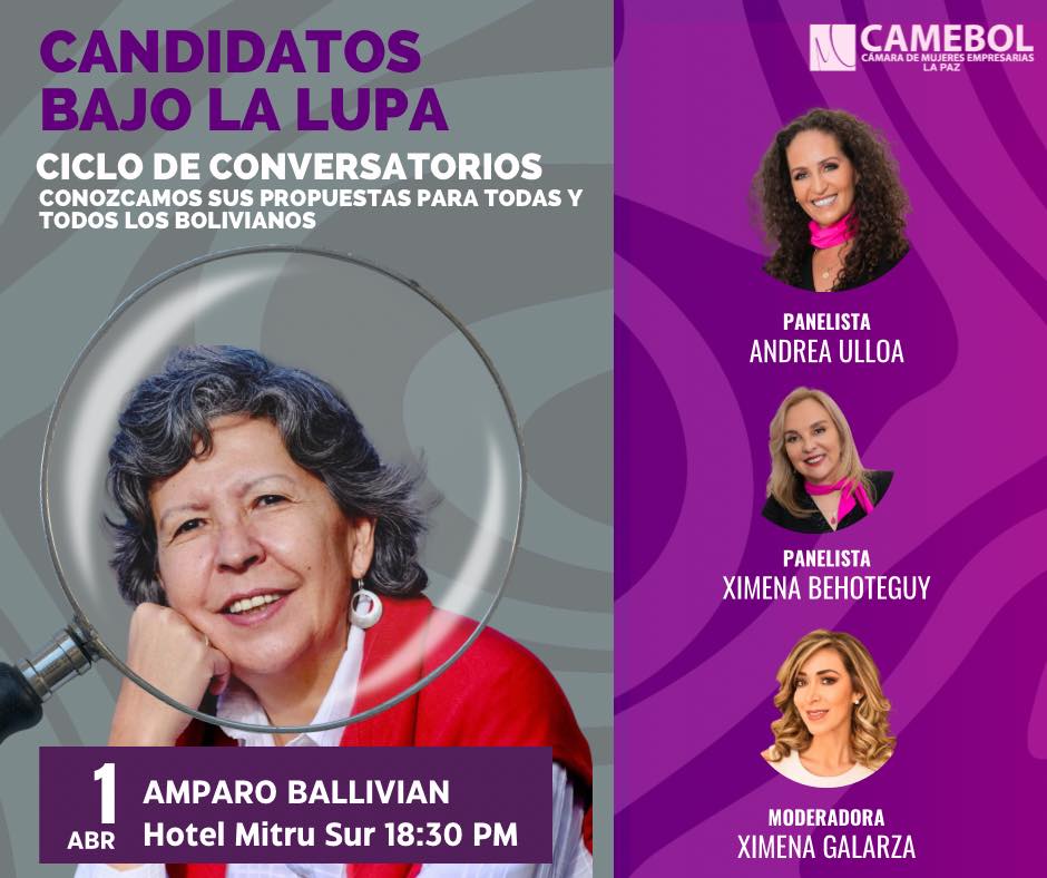 Candidatos bajo la lupa - Amparo Ballivian
