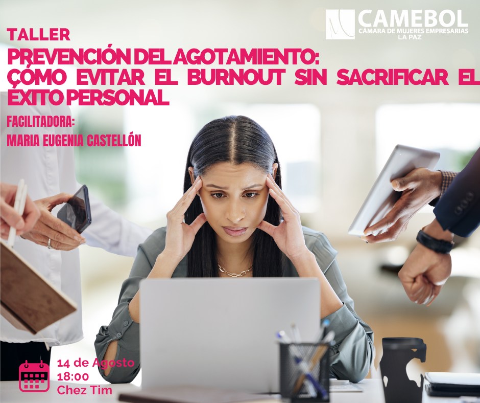 Taller "Prevención del agotamiento: cómo evitar el burnout sin sacrificar el éxito personal"