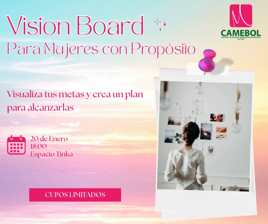 Taller:Vision Board: Para Mujeres con Propósito